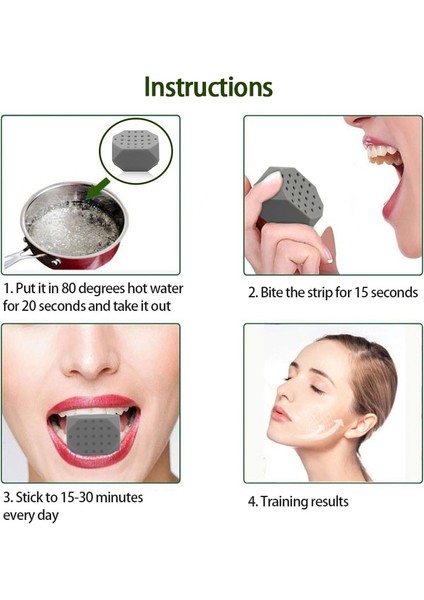 Pembe Tarzı Yüz Masseter Erkek Kadın Yüz N Go Ağız Çene Kas Egzersiz Aleti Çiğneme Topu Çiğneme Bite Breaker Eğitim Yüz Toneri (Yurt Dışından)
