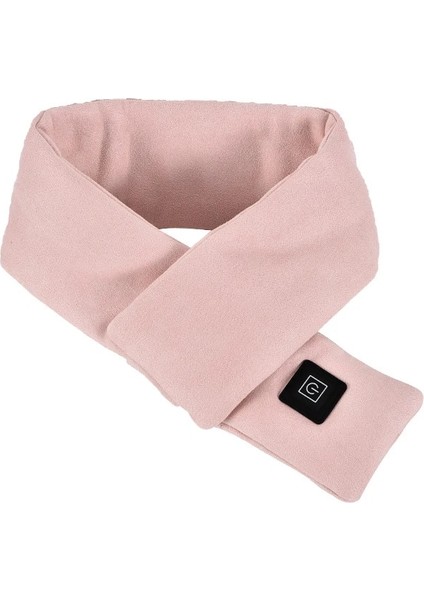 Pembe Tarzı Kadın USB Isıtma Kış Eşarp Açık Soğuk Koruma Şok Izgara Boyun Eşarp Sıcak Eşarp (Yurt Dışından)