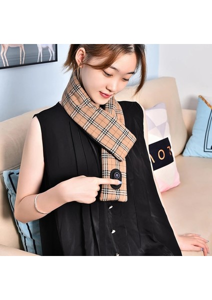 Pembe Tarzı Kadın USB Isıtma Kış Eşarp Açık Soğuk Koruma Şok Izgara Boyun Eşarp Sıcak Eşarp (Yurt Dışından) fırsatları