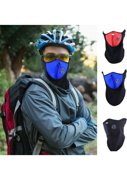 Siyah Stil Unisex Balaclava Winter Mask Fleece Scarf Neck Warmer Man Bandana Ciclismo Outdoor Mask Scarf Motocycle Windproof Ski Cycling (Yurt Dışından) fırsatları