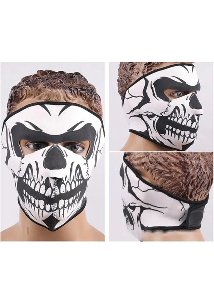 Mavigri Tarzı Cadılar Bayramı Yüz Örtüsü Cosplay Yüz Örtüsü Yeniden Kullanılabilir Nefes Kloropren Kauçuk Festivali Parti Için Cosplay Yüz Örtüsü (Yurt Dışından) indirimleri