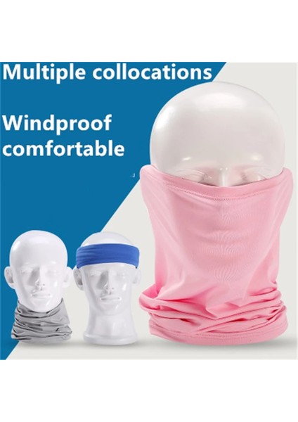 Mor Tarzı Tek Boyut Bisiklet Için Eşarp Katı Boyun Örtüsü Yumuşak Nefes Alabilir Yürüyüş Atkı Rüzgar Geçirmez Kamp Bandana Toz Geçirmez Güneş Koruması Yün (Yurt Dışından) modelleri