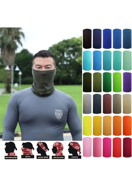 1 Adet Siyah Stil Tek Boyut 1 Adet Kadın Erkek Ourdoor Bisiklet Yürüyüş Kamp Avcılık Koşu Boyun Tüp Eşarp Bisiklet Motosiklet Yüz Maskesi Bandana Sihirli Eşarp (Yurt Dışından) fiyatları