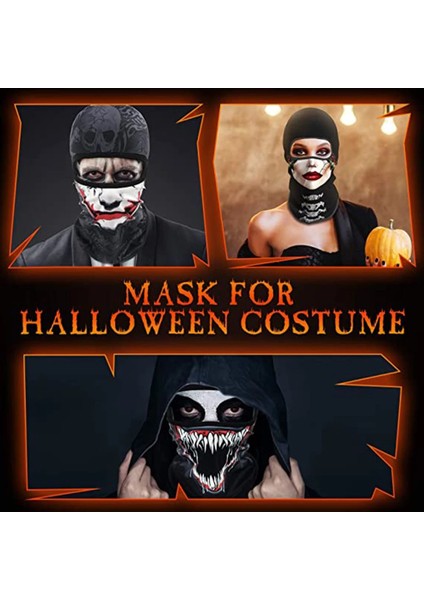 HT210024 Stili Yaz Nefes Balaclava Joker Bandana Motosiklet Yüz Kapak Tüp Eşarp Pasamontanas Biker Maske Bisiklet Boyun Körüğü Erkekler Kadınlar (Yurt Dışından) fiyatları