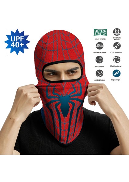 HT210024 Stili Yaz Nefes Balaclava Joker Bandana Motosiklet Yüz Kapak Tüp Eşarp Pasamontanas Biker Maske Bisiklet Boyun Körüğü Erkekler Kadınlar (Yurt Dışından) fırsatları