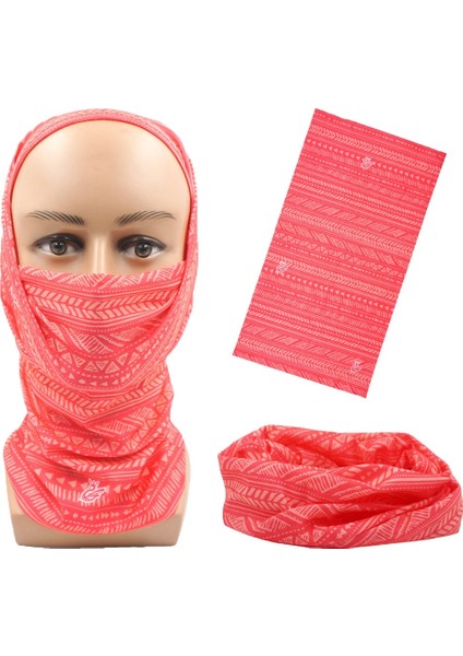 BC9030 Tarzı Yürüyüş Atkılar Uniseksüel Polyester Nefes Alabilir Yaka Rüzgar Geçirmez Anti Uv Boyun Örtüsü Yüz Maskesi Balıkçılık Avcılık Bisiklet Bandana (Yurt Dışından)