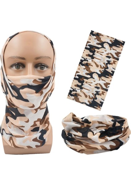 BC9030 Tarzı Yürüyüş Atkılar Uniseksüel Polyester Nefes Alabilir Yaka Rüzgar Geçirmez Anti Uv Boyun Örtüsü Yüz Maskesi Balıkçılık Avcılık Bisiklet Bandana (Yurt Dışından) fırsatları