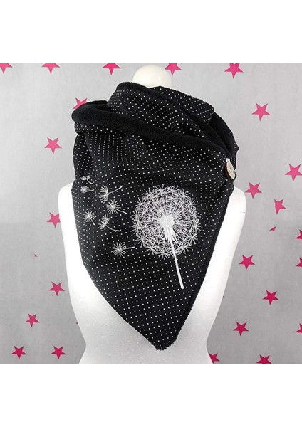 No.3 Tarzı Moda Kadın Tok Nokta Baskı Düğmesi Yumuşak Wrap Günlük Sıcak Eşarplar Şallar Fular En Soie Платок Женский (Yurt Dışından)