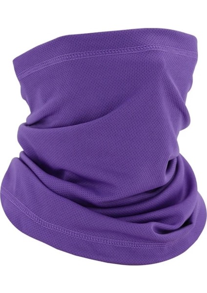Mor Tarzı Kış Boyun Isıtıcı Bandana Maske Tüp Eşarp Polar Yarım Yüz Kapak Spor Termal Kayak Yürüyüş Bisiklet Snowboard Erkek Kadın (Yurt Dışından)