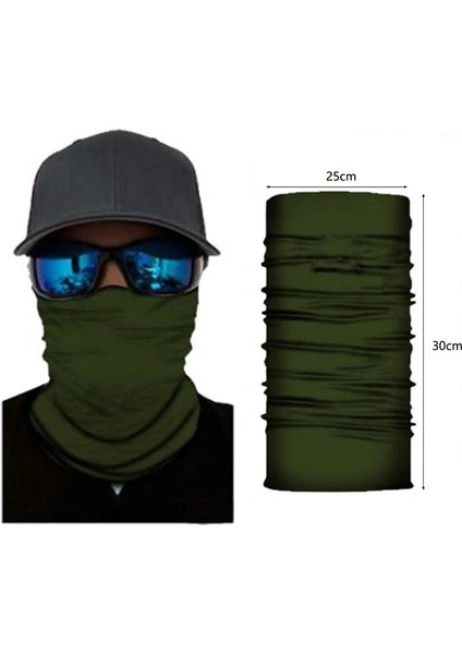 K Tarzı 25X50CM Açık Bisiklet Yürüyüş Kamp Avcılık Koşu Boyun Tüp Eşarp Bandana Bisiklet Motosiklet Yüz Maskesi Bandana Sihirli Eşarp Erkekler Kadınlar (Yurt Dışından)