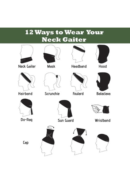 Hayalet Gece Stili Bassdash Kids' UPF50+ Uv Koruma Boyun Körüğü Balıkçılık Bisiklet Yürüyüş Çok Eşarp Yaşlı Erkek Kız Için Güneş Koruyucu (Yurt Dışından) modelleri