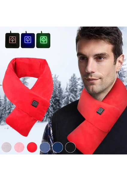 E Stili Tek Boyut 2022 Dış Mekan Sıcak Destek Elektrikli Isıtma Eşarp Isıtma Pedleri Üç Dişli Düzenleme USB Isıtıcı Isıtma Boyunluk Sıcak Önlük (Yurt Dışından) modelleri
