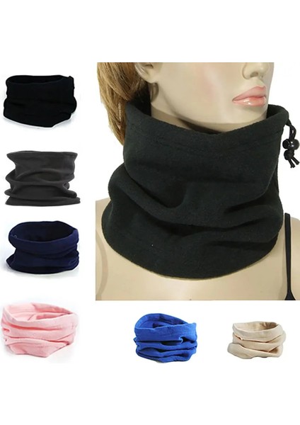 Donanma Tarzı 4 1 Kış Sporları Termal Polar Eşarp Snood Boyun Isıtıcı Yüz Maskesi Bere Şapka (Yurt Dışından) fiyatları