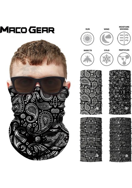 NO.138 Stili Yaz Serin Baskılı Yarım Maske Bandana Yüz Kapağı Boyun Körüğü Bisiklet Açık Spor Balıkçılık Bisiklet Kayak Yürüyüş Tüp Eşarp Erkekler Kadınlar (Yurt Dışından) fiyatları