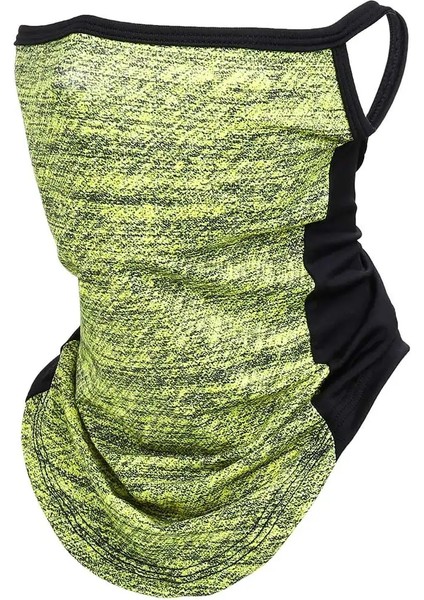 Altın Tarzı Erkekler Yaz Sporları Üçgen Bandana Koşu Yürüyüş Bisiklete Binme Kayak Avcılık Balıkçılık Boyun Isıtıcı Yüz Maskesi Asılı Kulak Örgü Eşarp Kadın (Yurt Dışından)