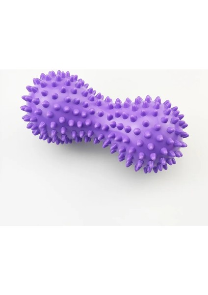 Mor Tarzı Pvc Dikenli Yoga Masaj Fıstık Topu Spor Stres Giderici Vücut El Dikenli Masaj Tetik Noktası Ayak Ağrısı Dayanıklı Top (Yurt Dışından)