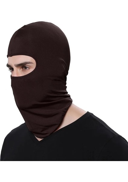 L Tarzı Balaclava Yüz Maskesi Motosiklet Taktik Yüz Kalkanı Kayak Maskesi Cagoule Visage Tam Yüz Maskesi Gangster Maskesi Cadılar Bayramı Cosplay (Yurt Dışından)