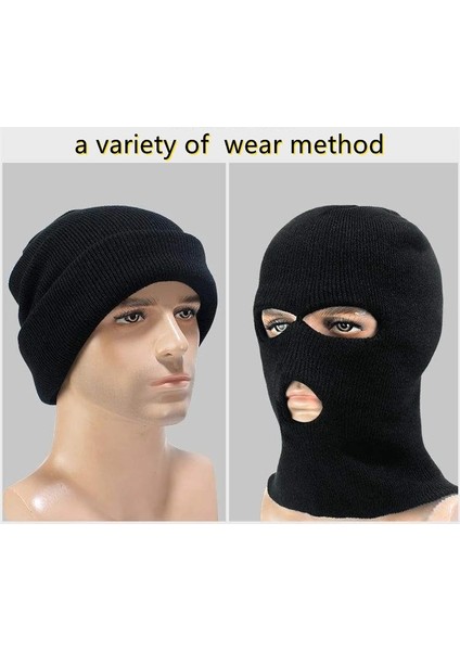 No.1 Tarzı Tam Yüz Kapağı Kayak Maskesi Şapka 3 Delik Balaclava Ordu Taktik Cs Rüzgar Geçirmez Örgü Kasketleri Bonnet Bisiklet Kış Sıcak Unisex Kapaklar (Yurt Dışından) fiyatları