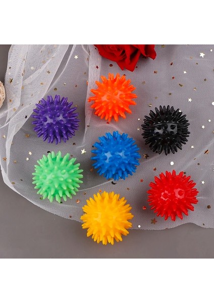 Siyah Stil Tam Vücut Dikenli Masaj Sert Stres Topu Fitness Spor Egzersiz Topu Için 6cm Kirpi Duyusal Eğitim Topu Kavrama (Yurt Dışından) indirimleri