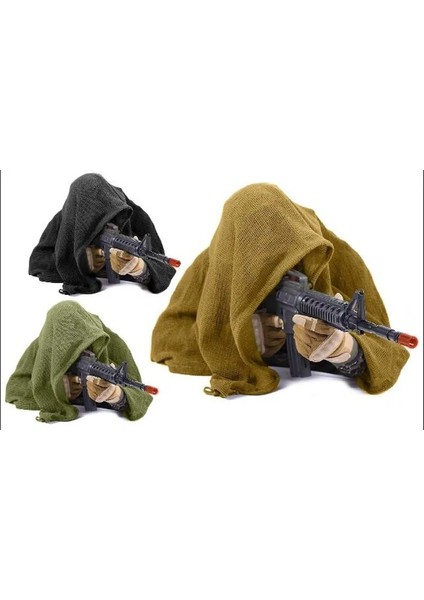 Çoklu Kamera Stili Tek Boyut 190*90 cm Pamuk Askeri Kamuflaj Taktik Örgü Eşarp Keskin Nişancı Yüz Peçe Kamp Avcılık Çok Amaçlı Yürüyüş Eşarp (Yurt Dışından) fiyatları