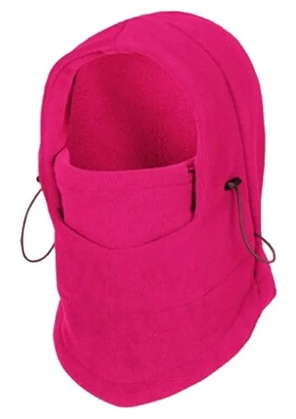 Pembe Tarzı Winter Warm Fleece Beanies Hats For Men Skull Bandana Neck Warmer Balaclava Face Warmming Wargame Cap Special Forces Unisex Hat (Yurt Dışından)