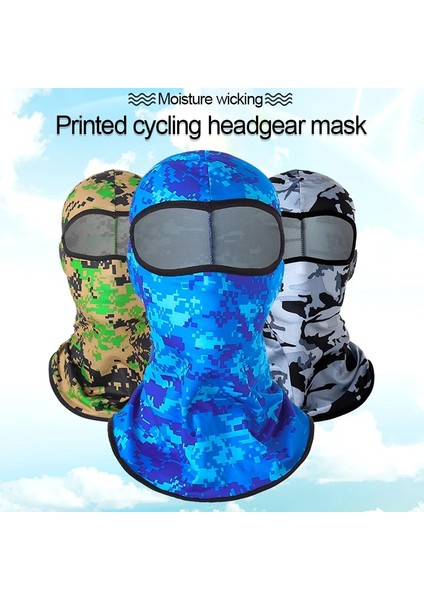 A7 Stili Açık Kamuflaj Balaclava Askeri Tam Yüz Eşarp Kap Ordu Taktik Yüz Maskesi Bisiklet Avcılık Bandana Yürüyüş Ekipmanları (Yurt Dışından) fırsatları