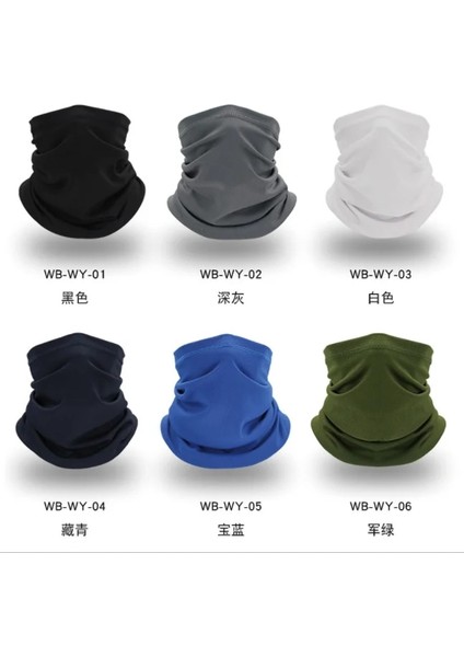 Haki Stili Kış Boyun Isıtıcı Bandana Maske Tüp Eşarp Polar Yarım Yüz Kapak Spor Termal Kayak Yürüyüş Bisiklet Snowboard Erkek Kadın (Yurt Dışından) fırsatları