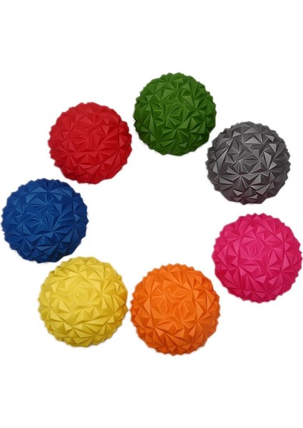 Sarı Stil Ldren's Sense Eğitimi Yoga Yarım Top Su Küpü Elmas Desenli Ananas Topu Ayak Masaj Topu Oyuncak Fitness Topları (Yurt Dışından)