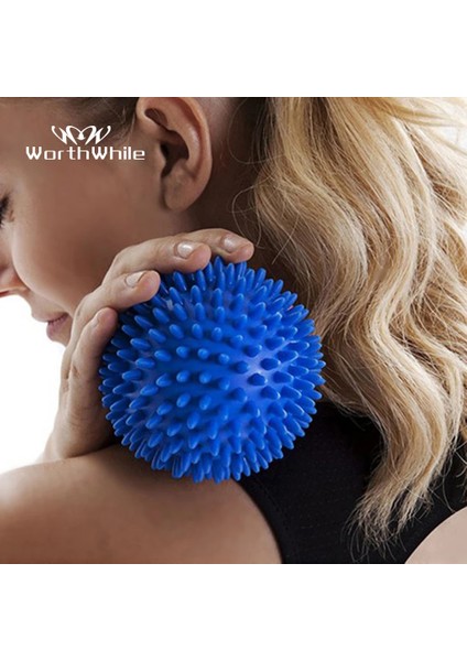 9cm Mavi Top Stili Değerli Masaj Yoga Topları Pvc Egzersiz Spor Fitness Topu Vücut Stres Giderici Skapula El Ayak Silindiri Masaj Egzersizi Ev (Yurt Dışından) fiyatları