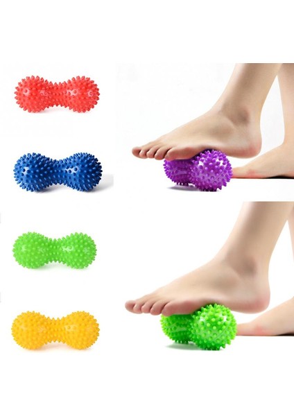 Kırmızı Stil Dikenli Fıstık Pvc Yoga Malzemeleri Egzersiz Masajı Fıstık El Topu Yoga Fitness Topu Şişirilmiş Hava Yastığı Fıstık Topu 6 Renk (Yurt Dışından) indirimleri