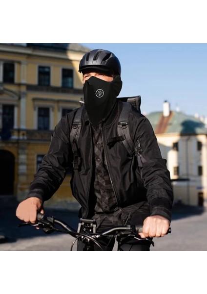 Siyah Stil Unisex Motorcycle Warm Mask Neck Warmer Gaiter Balaclava Snowboard Scarf Ski Face Mask Windproof Outdoor Sports Cycling Bicycle (Yurt Dışından) fırsatları