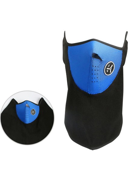 Siyah Stil Unisex Motorcycle Warm Mask Neck Warmer Gaiter Balaclava Snowboard Scarf Ski Face Mask Windproof Outdoor Sports Cycling Bicycle (Yurt Dışından) indirimleri
