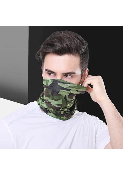 Kırmızı Kamuflaj Stili Askeri Taktik Balaclava Erkekler Kamuflaj Yürüyüş Scraf Kayak Bisiklet Yüz Maskesi Tübüler Kamp Avcılık Boyun Körüğü Kapak (Yurt Dışından)