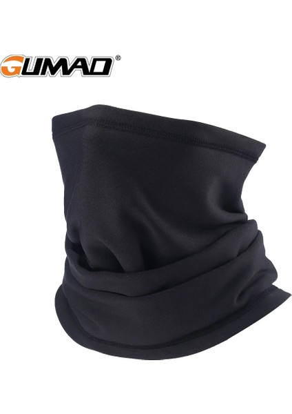 Aa-D-01 Stili Siyah Maske Bandana Isıtıcı Boyun Körüğü Termal Polar Yarım Yüz Kapak Tüp Eşarp Bisiklet Kayak Snowboard Yürüyüş Kış Erkek Kadın (Yurt Dışından)