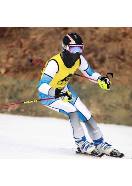 Aa-D-01 Stili Siyah Maske Bandana Isıtıcı Boyun Körüğü Termal Polar Yarım Yüz Kapak Tüp Eşarp Bisiklet Kayak Snowboard Yürüyüş Kış Erkek Kadın (Yurt Dışından)