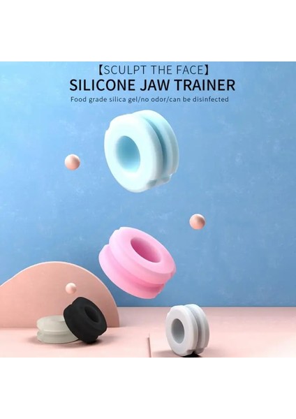 Pembe Tarzı Jawline Egzersiz Aleti Fitness Topu Yüz Çene Eğitmeni Yüz Isırması Kas Çiğneme Cihazı Boyun Mandibular Egzersiz Aleti (Yurt Dışından) modelleri