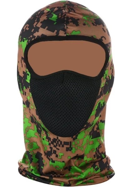 G Tarzı Tam Yüz Koruyucu Şapka Balaclava Şapka Ordu Taktik Cs Kış Kayak Bisiklet Şapka Güneş Koruma Eşarp Sıcak Yüz Maskeleri (Yurt Dışından)