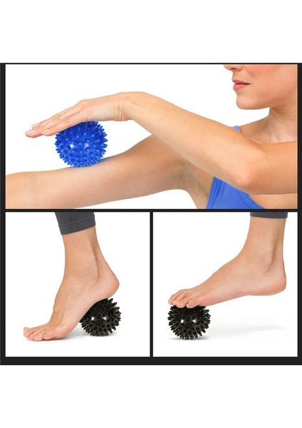 Sarı Stil 1pcs Fitness Pvc Hand Massage Ball Roller 7cm Relief For Body Yoga Pilates Massage Balls Physiotherapy Ball Pocket Masseur Train (Yurt Dışından) fırsatları