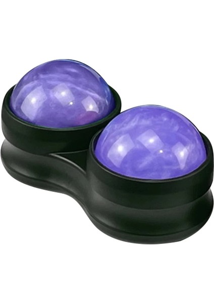 Mor Tarzı Portable Resin Full Body Rolling Massage Ball Pain Relief Massager Balls Back Roller Gym Fitness Exercise Machine Equipment (Yurt Dışından)