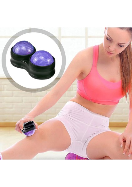 Mor Tarzı Portable Resin Full Body Rolling Massage Ball Pain Relief Massager Balls Back Roller Gym Fitness Exercise Machine Equipment (Yurt Dışından) indirimleri