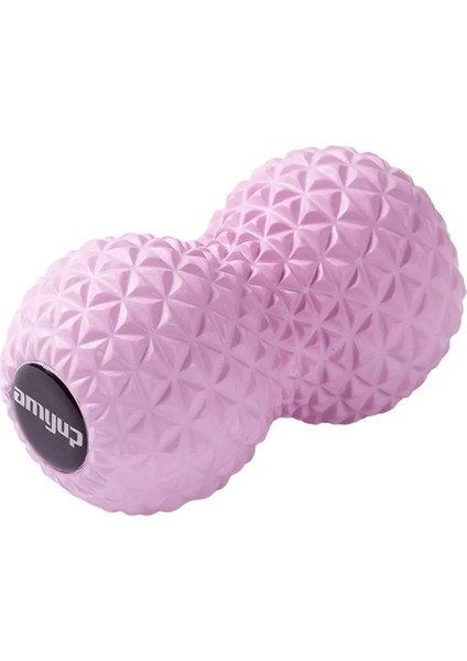 Pembe Tarzı Eva Fıstık Masaj Topu Çift Lakros Masaj Topu Fiziksel Terapi Derin Doku Masajı Için Hareketlilik Topu Geri El Ayak (Yurt Dışından)