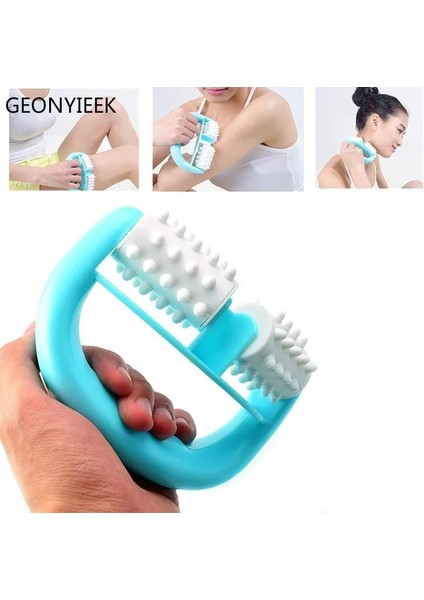 Pembe Tarzı 1pc Fat Control Roller Massager Cellulite Leg Abdomen Neck Buttocks Fast Anti Cellulite Face Lift Tools Roller Fitness Balls (Yurt Dışından) modelleri