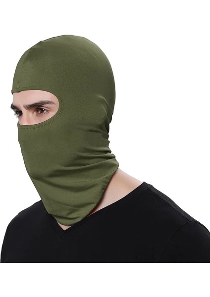 H Tarzı Balaclava Yüz Maskesi Motosiklet Taktik Yüz Kalkanı Kayak Maskesi Cagoule Visage Tam Yüz Maskesi Gangster Maskesi Cadılar Bayramı Cosplay (Yurt Dışından)