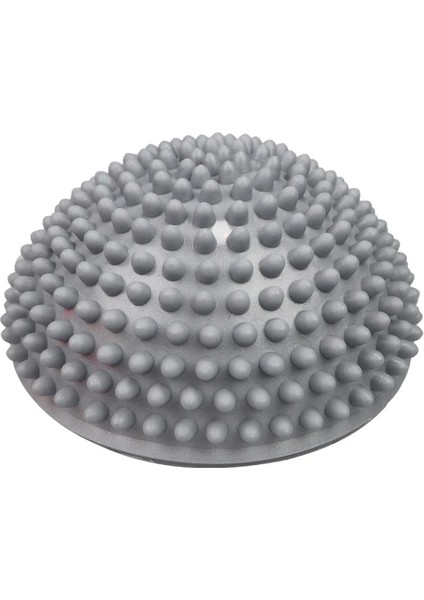 Mor Tarzı 16CM Yoga Topu Pvc Şişme Masaj Noktası Yarım Fit Top Denge Eğitmen Sabitleyici Spor Pilates Fitness Dengeleme Topu (Yurt Dışından)