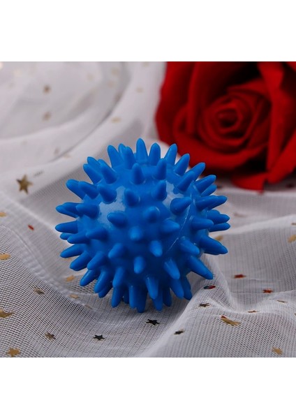 Mavi Stil Tam Vücut Dikenli Masaj Sert Stres Topu Fitness Spor Egzersiz Topu Için 6cm Kirpi Duyusal Eğitim Topu Kavrama (Yurt Dışından)