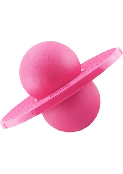 Pembe Tarzı Hopper Pogo Topu Denge Tahtası Hop Sıçrama Zıplama Fitness Gezegen Atlama Oyuncak CMG786 (Yurt Dışından)