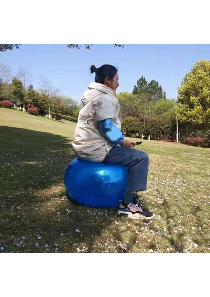 Mavi Stil Saplı Noel Temalı Noel Baba Desen Saplı Spor Için Kabarık Top (Yurt Dışından) fiyatları