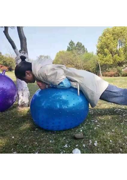 Mavi Stil Saplı Noel Temalı Noel Baba Desen Saplı Spor Için Kabarık Top (Yurt Dışından) indirimleri