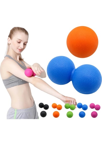 Masaj Topu Mavi Stil 2020 Yeni Sıcak Spor Salonu Fitness Masajı Lakros Topu Spor Kas Yorgunluk Rulo Şekli Relax Yoga Egzersiz Topu Egzersiz Ekipmanları (Yurt Dışından) modelleri