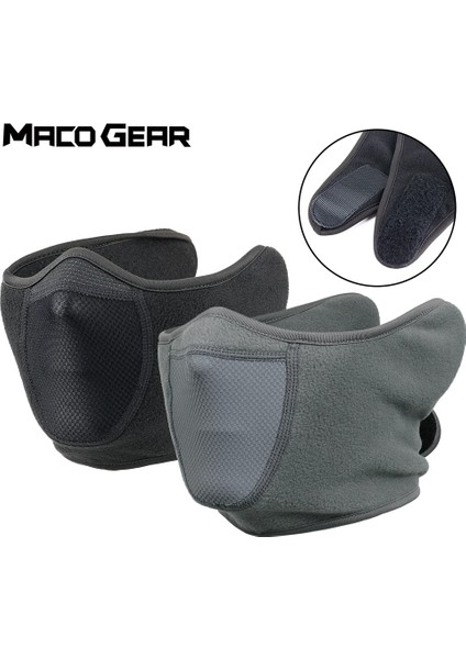 8DB-A02-001 Style Winter Running Masks Thermal Face Bandana Fleece Ear-Cover Hiking Scarf Snowboard Ski Mask Cycling Sport Neck Warmer Men Women (Yurt Dışından) fiyatları